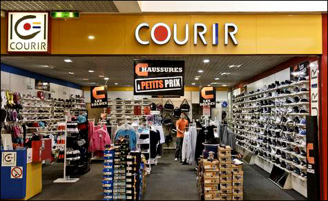 Courir magasin