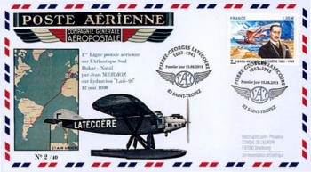 Latecoere timbre 2013 enveloppe premier jour