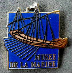 Musee de la marine bleu