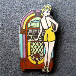 Juke box pin up 250