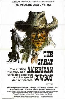 The great american cowboy affiche